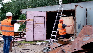 Демонтаж гаражей в Белой Калитве, цена от 1733 руб. – услуги под ключ от 2Землекопа-Бкл